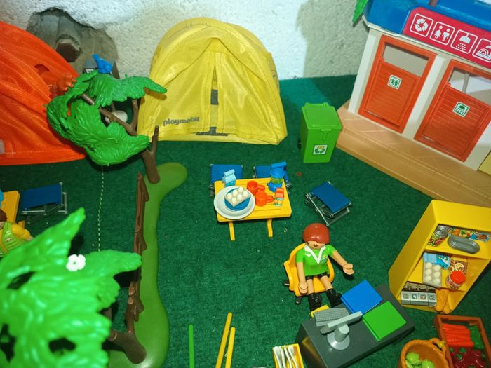 Camping playmobil avec camping car - photo numéro 7