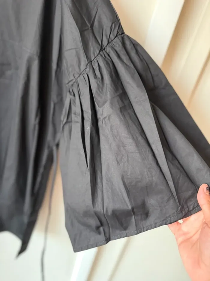 Chemise popeline noire - photo numéro 3