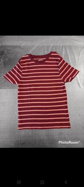 Tee-shirt manche courte Rayure