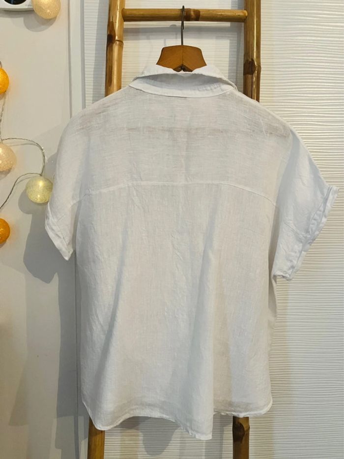 Chemise en lin neuve - taille unique - photo numéro 3
