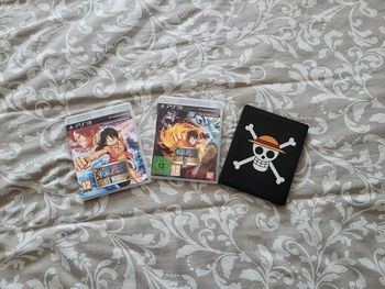 Lot One piece Pirate Warriors 1 et 2 avec steelbook