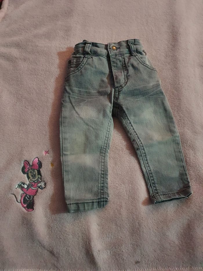 Jeans 9 mois gris