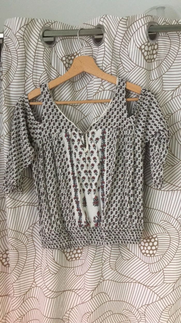 Teeshirt fleuri mango - photo numéro 1