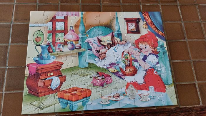 Puzzle le petit chaperon rouge - photo numéro 2