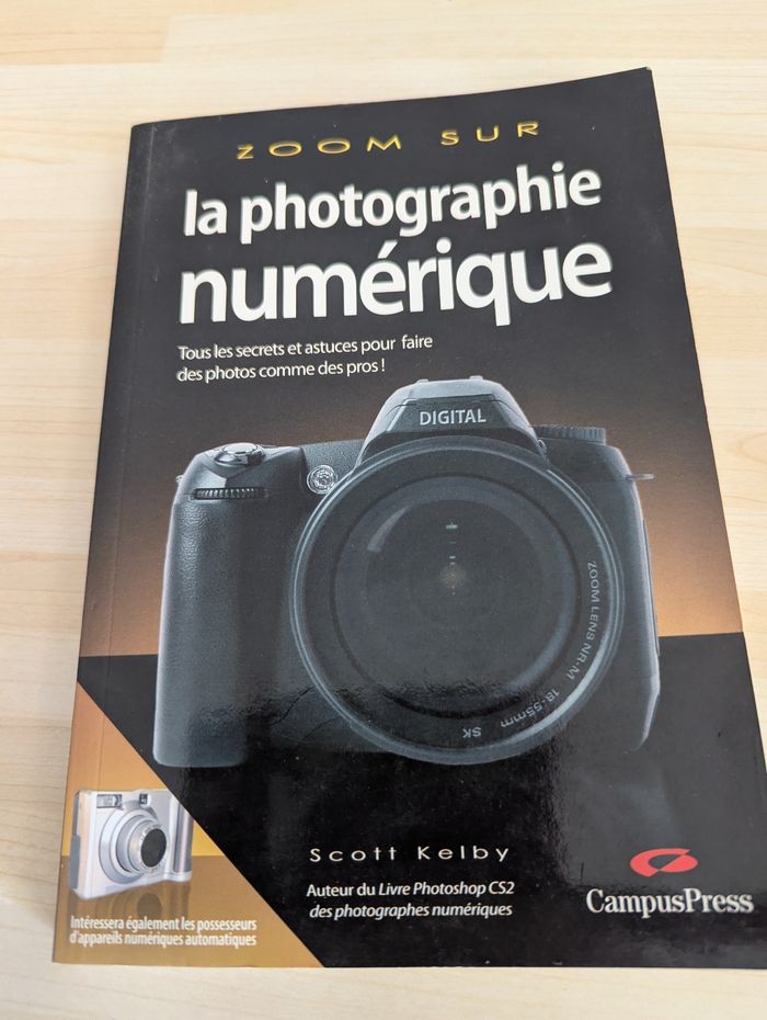 Livre "Zoom sur la photographie numérique"
