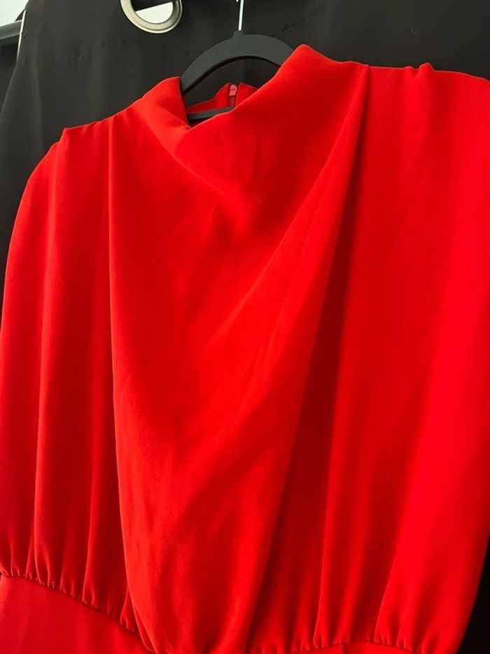 Combinaison Zara rouge - photo numéro 3