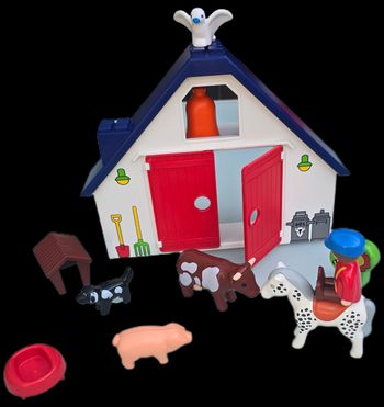 123 playmobil ferme 6740 complète