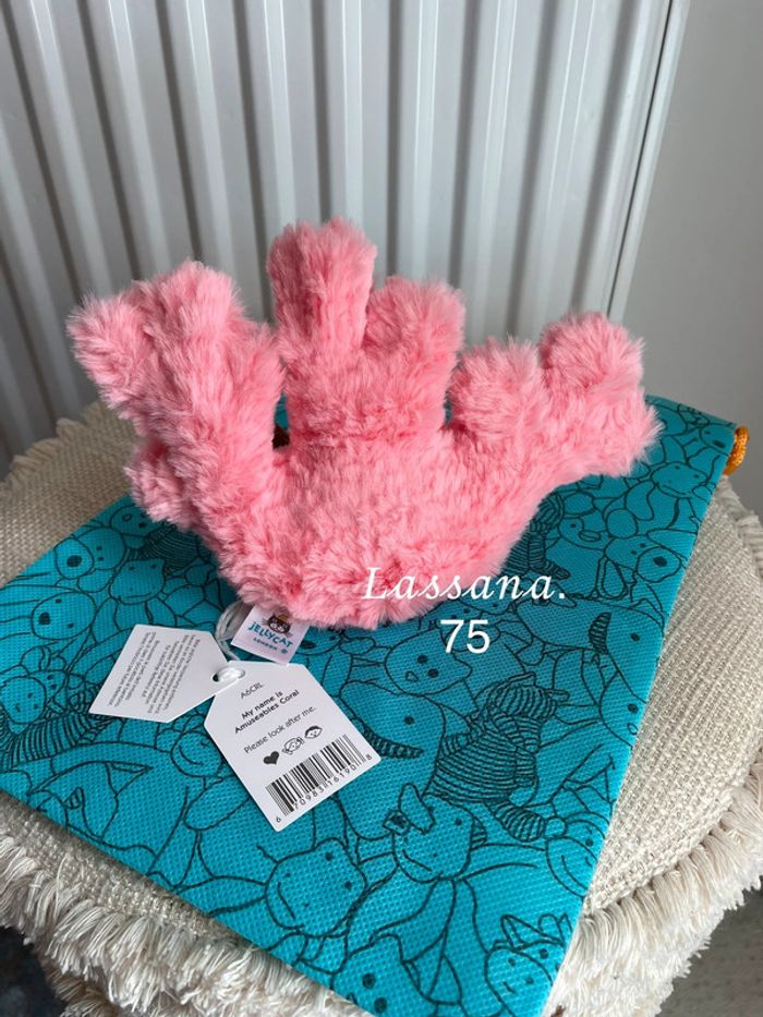Peluche Jellycat Amuseables Corail 🪸 - photo numéro 5
