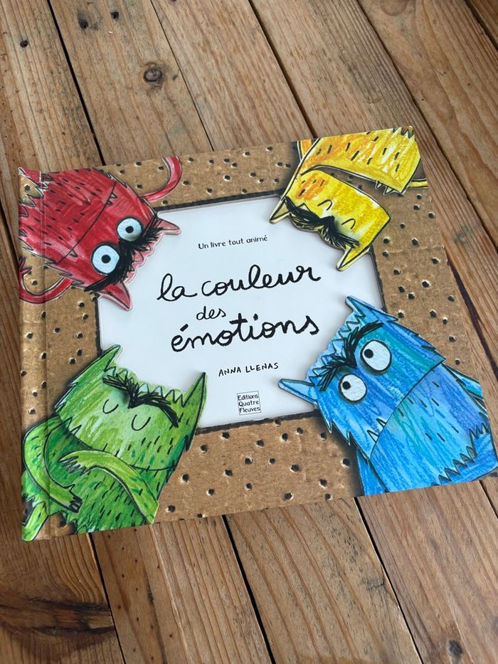 Livre la couleur des émotions