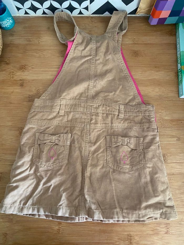 Robe salopette cadet Rousselle côtelée - photo numéro 4