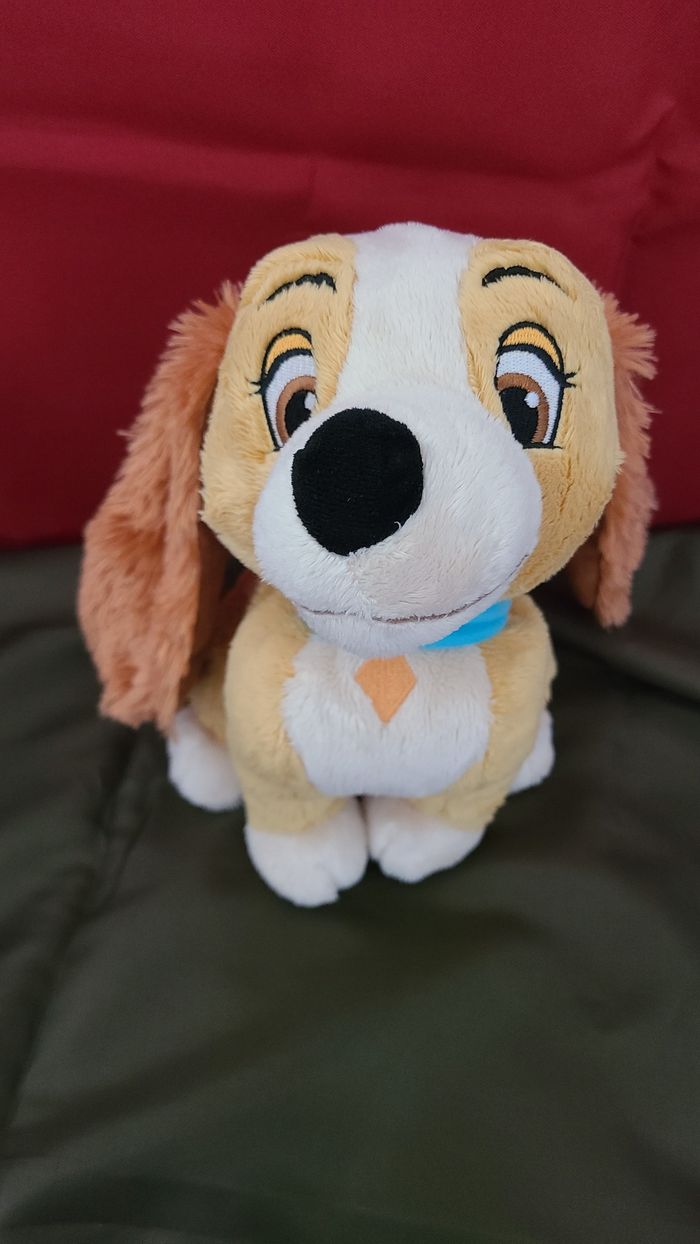 Peluche plush Teddy doudou chien dog Disney belle clochard - photo numéro 5