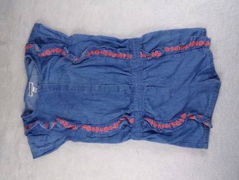 Combishort bleu 5 ans