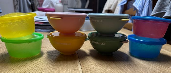 8 pots bébé