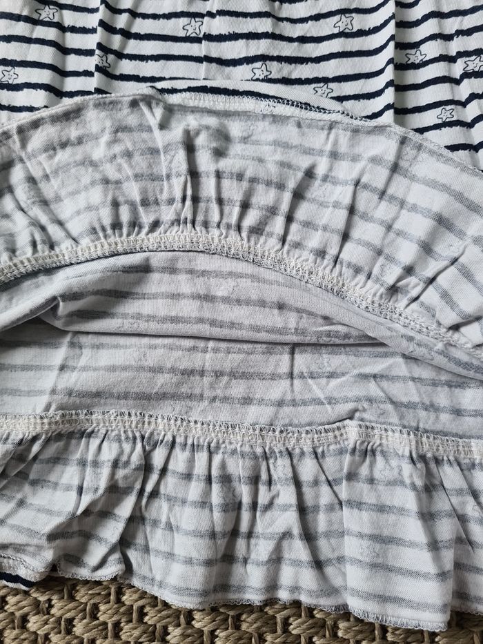 Robe à rayures marine - 9 mois - photo numéro 7