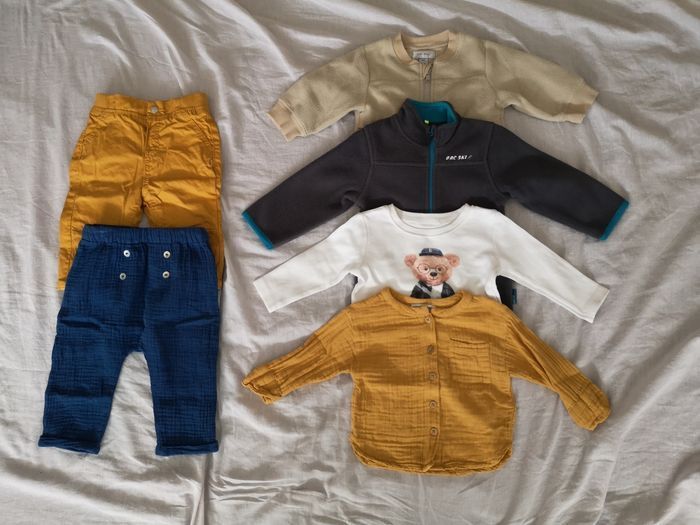 Lot de vêtements garçon différentes tailles et marques - photo numéro 2