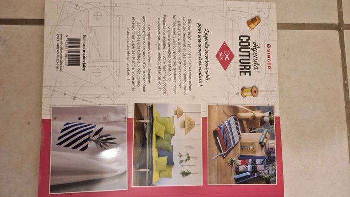 Livre agenda couture singer - photo numéro 2