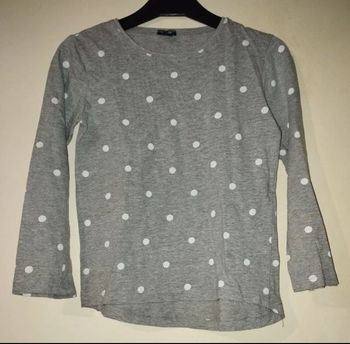 T shirt a point blanc