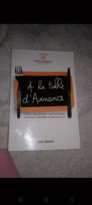 Livre de recette familiale