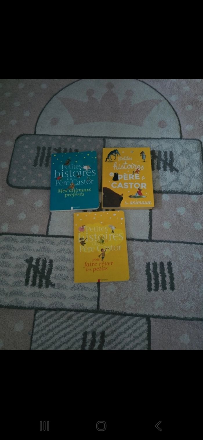Lot 3 livres père castor