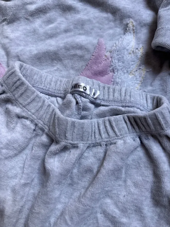 Pyjama hiver fille 6 ans licorne - photo numéro 2