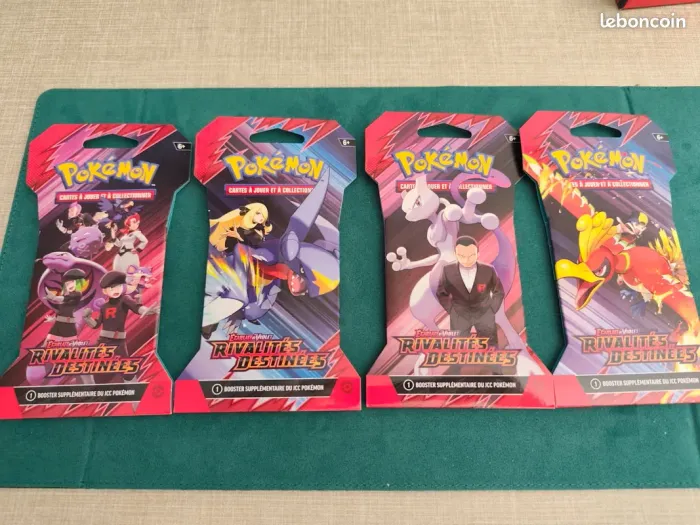 ✨ Artset de Booster blister Pokémon Rivalités Destinées ✨