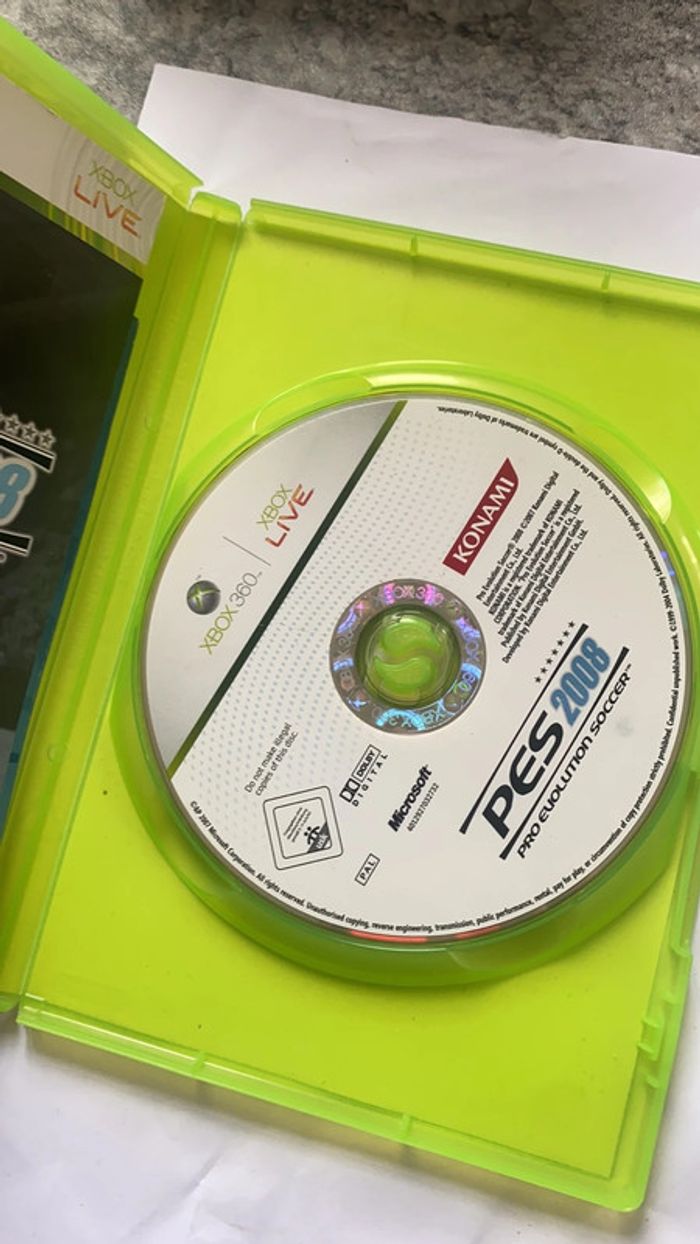 pes 2008 Xbox 360 - photo numéro 2