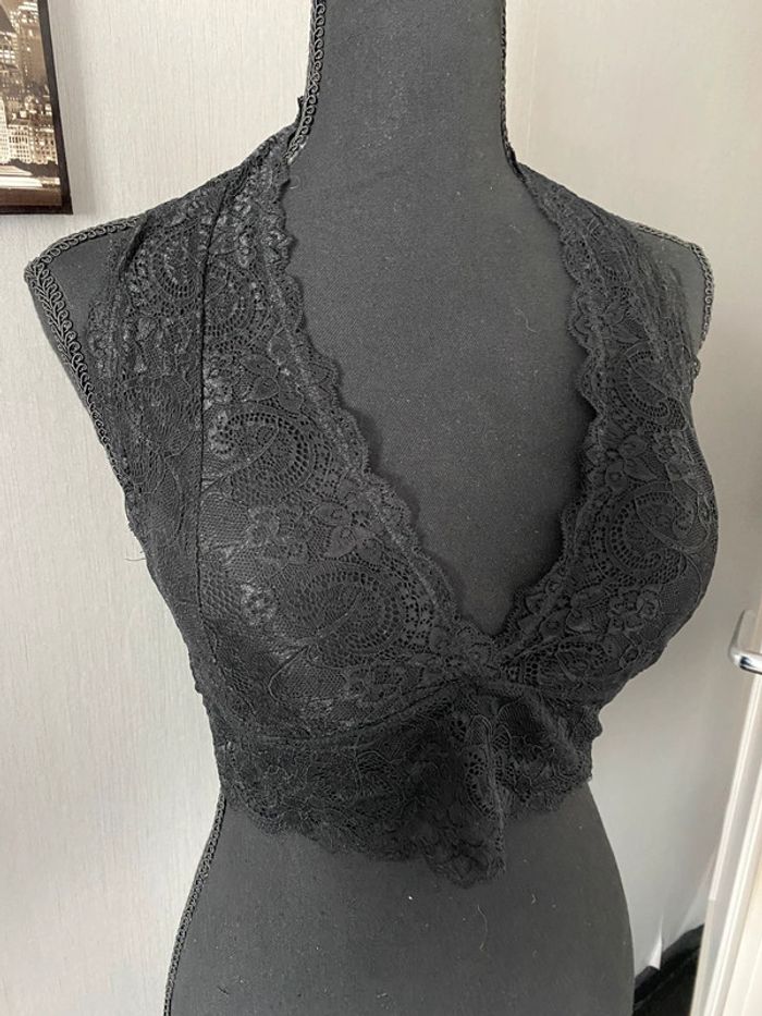 Shekini Soutien Gorge Dos Nu Brassiere Dentelle sans Armature Rembourré - photo numéro 2