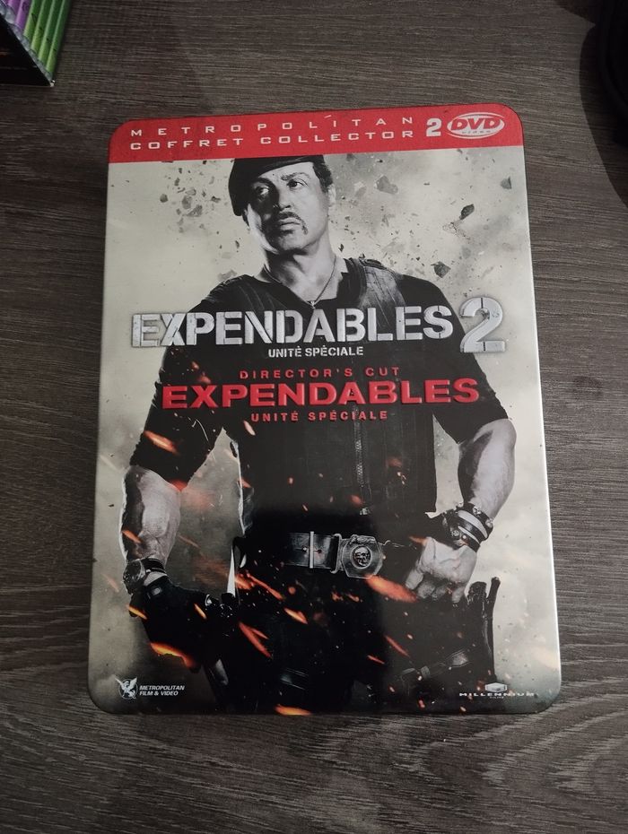 Steelbook DVD Expendables 1 et 2