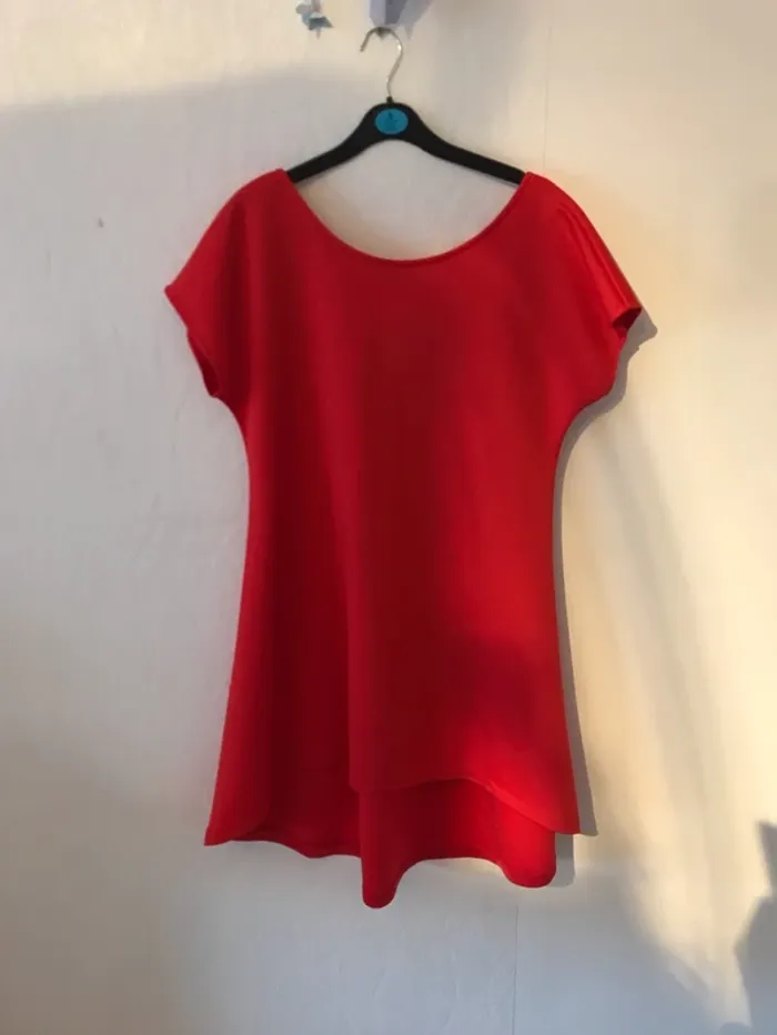 Robe amples rouge M - photo numéro 2