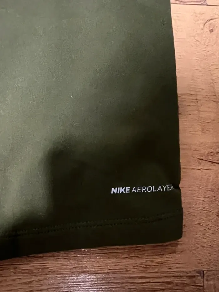 Veste sans manche Nike running vert kaki taille L - photo numéro 8