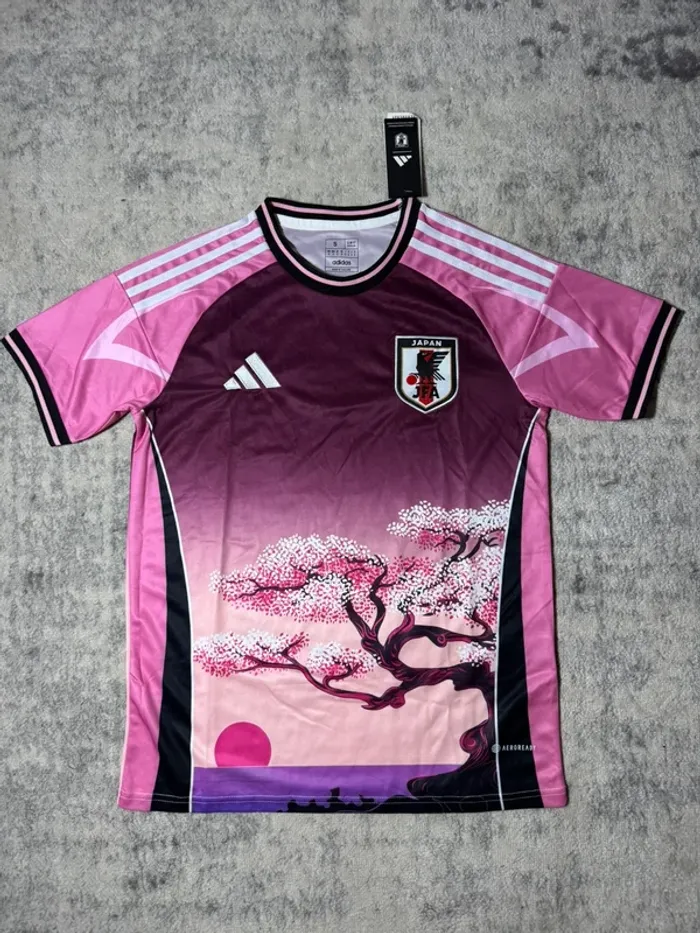 Maillot de foot Japon Concept Violet rose