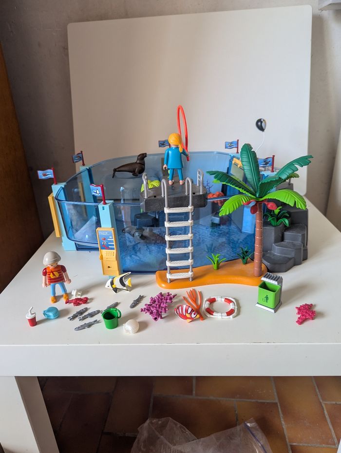 Playmobil bassin des otaries