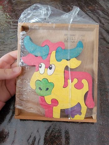 Puzzle vache