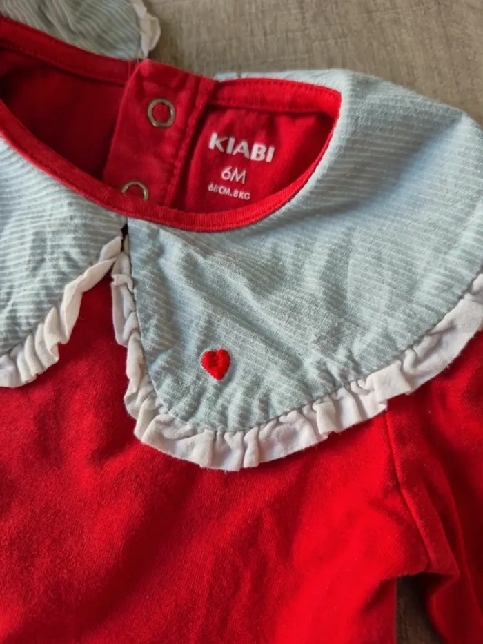 Ensemble jeans rouge - photo numéro 5