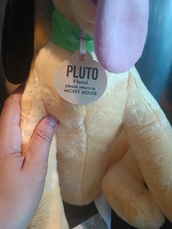 Peluche pluto  Disney - photo numéro 6