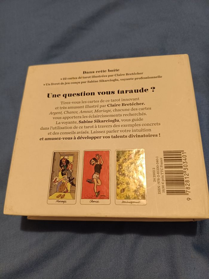 Tarot divinatoire de Claire Bretécher – Très bon état & complet - photo numéro 2