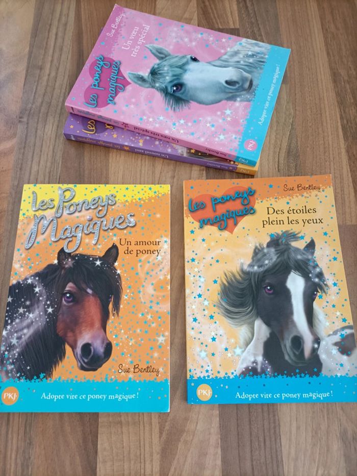 Lot 4 livres les poneys magiques 1,2,3 et 6 - photo numéro 9