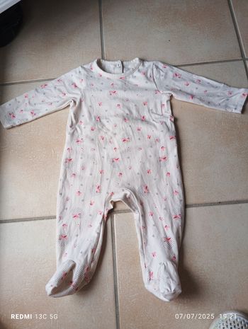 Pyjama coton Orchestra taille 6 mois