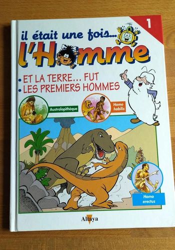 Livre enfant Il était une fois l'Homme