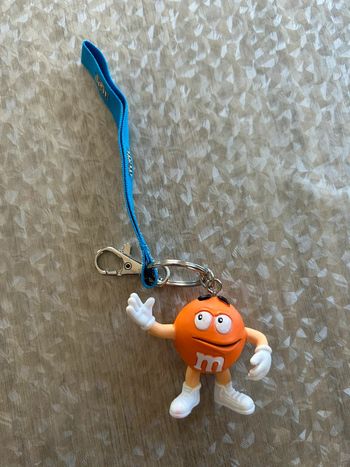 Porte clé m&m’s orange