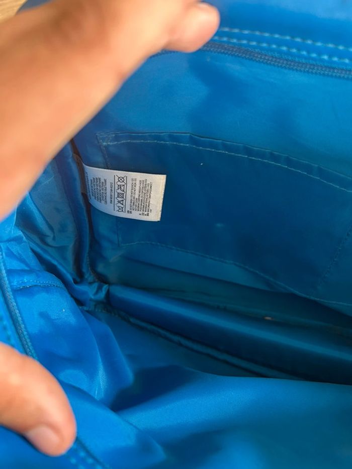 Sac bandoulière vintage Adidas bleu - photo numéro 7