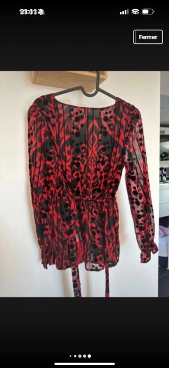 Blouse cache cœur - photo numéro 5