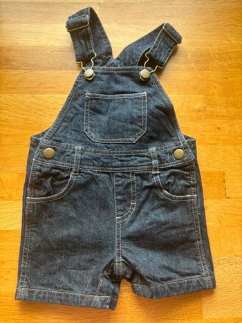Jolie salopette short bout’chou 6 mois garçon