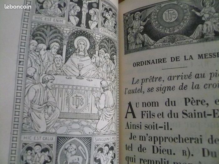 Paroissien romain - Turnhout - 1932 - gros caractères - photo numéro 2