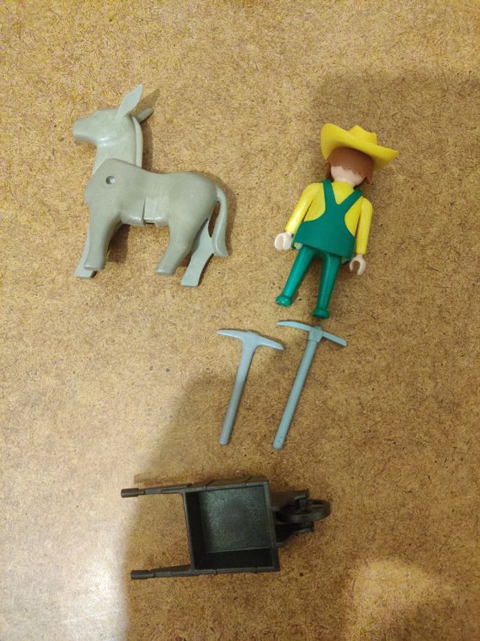 Playmobil chercher d'or avec mule - photo numéro 3