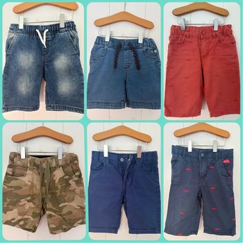 lot de 6 shorts garçon 5 ans (110 cm)