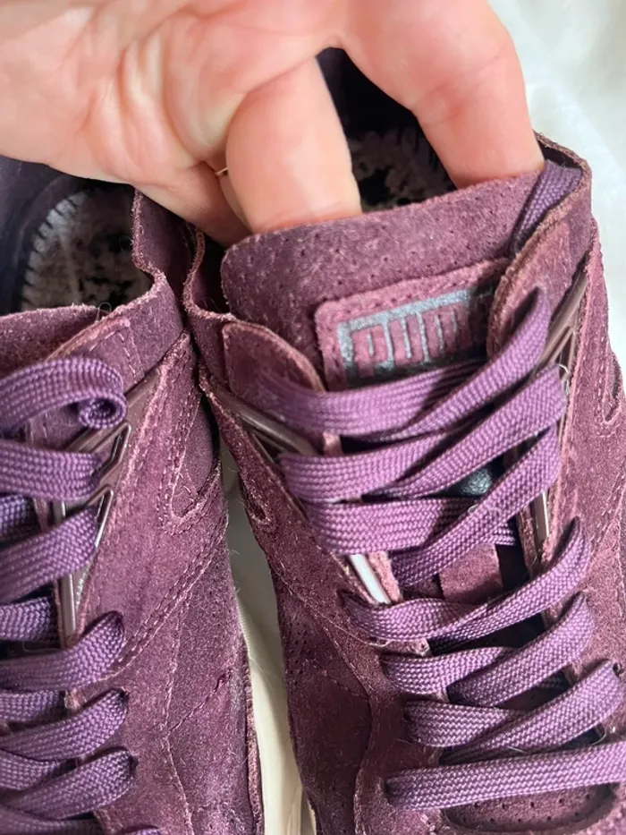 Baskets puma trinomic violets - photo numéro 3