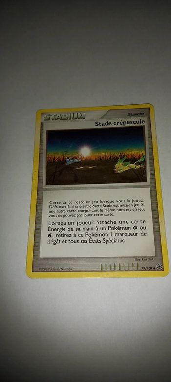 Carte pokémon stadium stade crépuscule