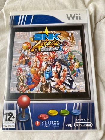 Jeu Nintendo wii snk arcade classic 