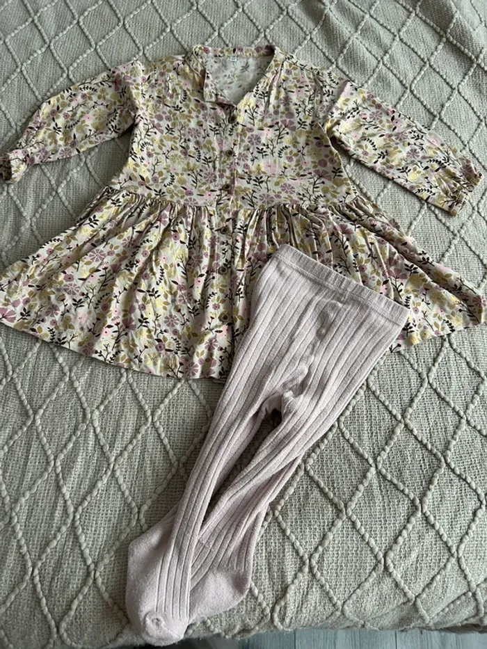 Magnifique robe floral 92 cm